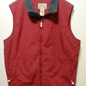 L.L.Bean XLTall Red Coat Vest. All Weather